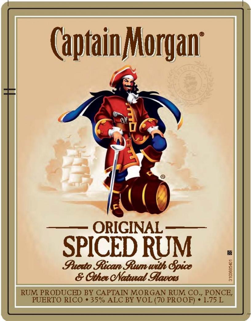 Rum captain morgan spiced gold