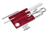Vreckový nôž Victorinox SwissCard NailCare Ruby