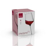 Poháre na Víno 650 ml Charisma 4 ks