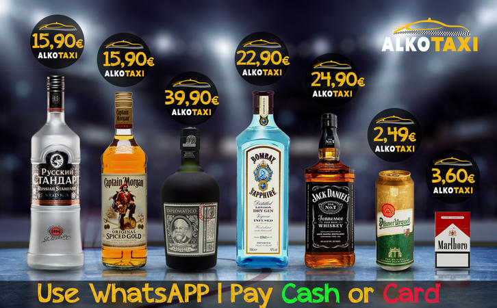 Order alcohol via WhatsApp!