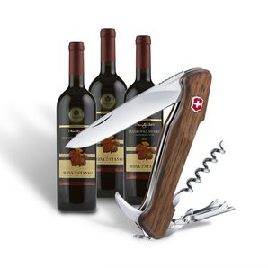 AKCIA Vreckový nôž Victorinox Wine Master + 3 druhy vína Mrva a Stanko