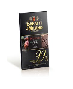 Baratti & Milano Čokoláda Horká Ecuador 99% 75g