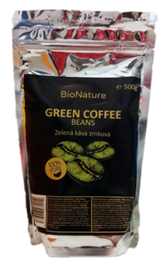 BioNature Zelená káva zrnková 500g