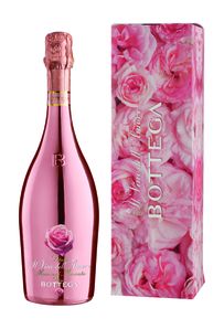 Bottega Manzoni Moscato Rosé 0.75L šumivé sladké víno v darčekovom kartóne s vôňou ruží