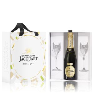 Champagne Jacquart Cuvée Mosaique Signature 5 ans d’âge Brut 0.75L v darčekovej kazete
