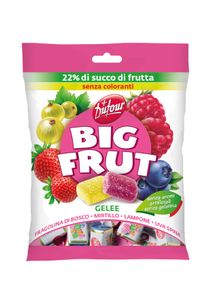 Dufour Big Fruit Žeké Cukríky s Ovocnou šťavou 170g