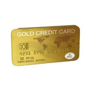 Heidel Čokoládka Zlatá Kreditná Karta 30g
