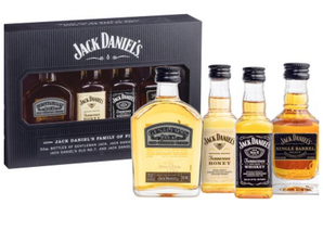 Jack Daniel's Mini Set 4x 0.05L