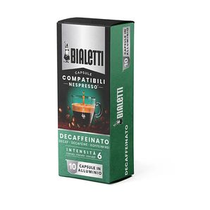 Káva Bialetti "Decaffeinato" pre Nespresso 10x5,5g