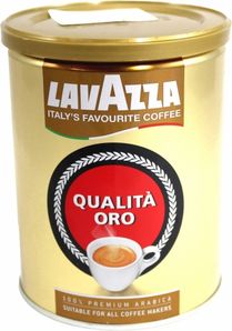 Lavazza Qualita Oro dóza mletá káva 250g