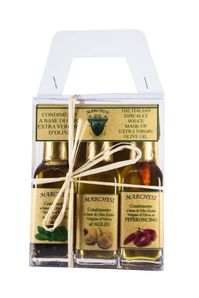 Marchesi Mix extra panenských ochutených olivových olejov 60ml