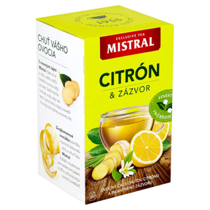 MISTRAL čaj citrón & zázvor 40g.