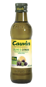 Olej CAUVIN Olivový s citrónom BIO 0.25L