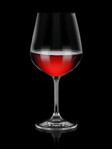 Poháre na červené víno "MARTA" objem 460 ml - 4 kusy