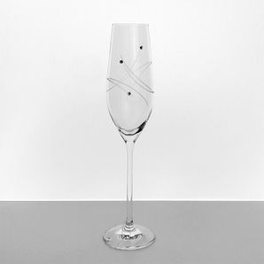 Poháre na sekt a šampanské 210 ml Swarovski® Lines 2 kusy