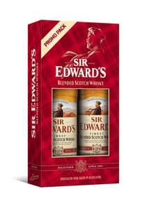 Sir Edward´s darčekový set 2x0.70L Blended Scotch Whisky