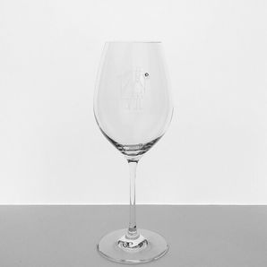 Svadobné poháre Víno 470 ml Swarovski® Mladomanželia 2 kusy