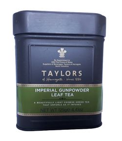 Taylors Čaj Imperial Gunpowder sypaný v plechovke 125g