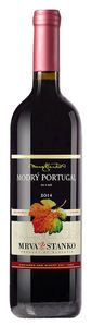 Víno M&S Modrý Portugal, Dolné Orešany 0.75L